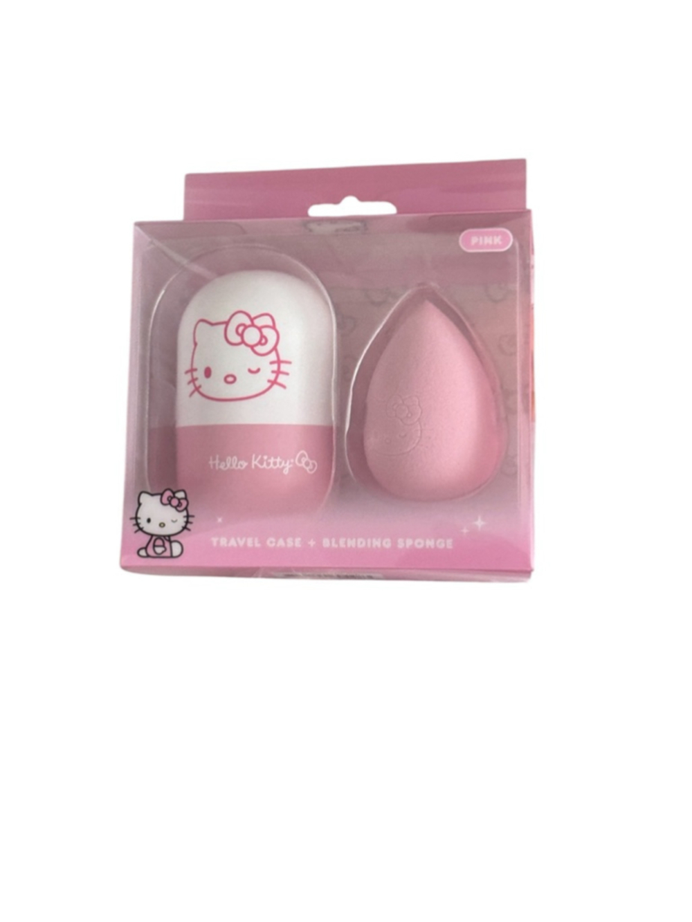 New Hello Kitty Makeup Sponge & Travel Case